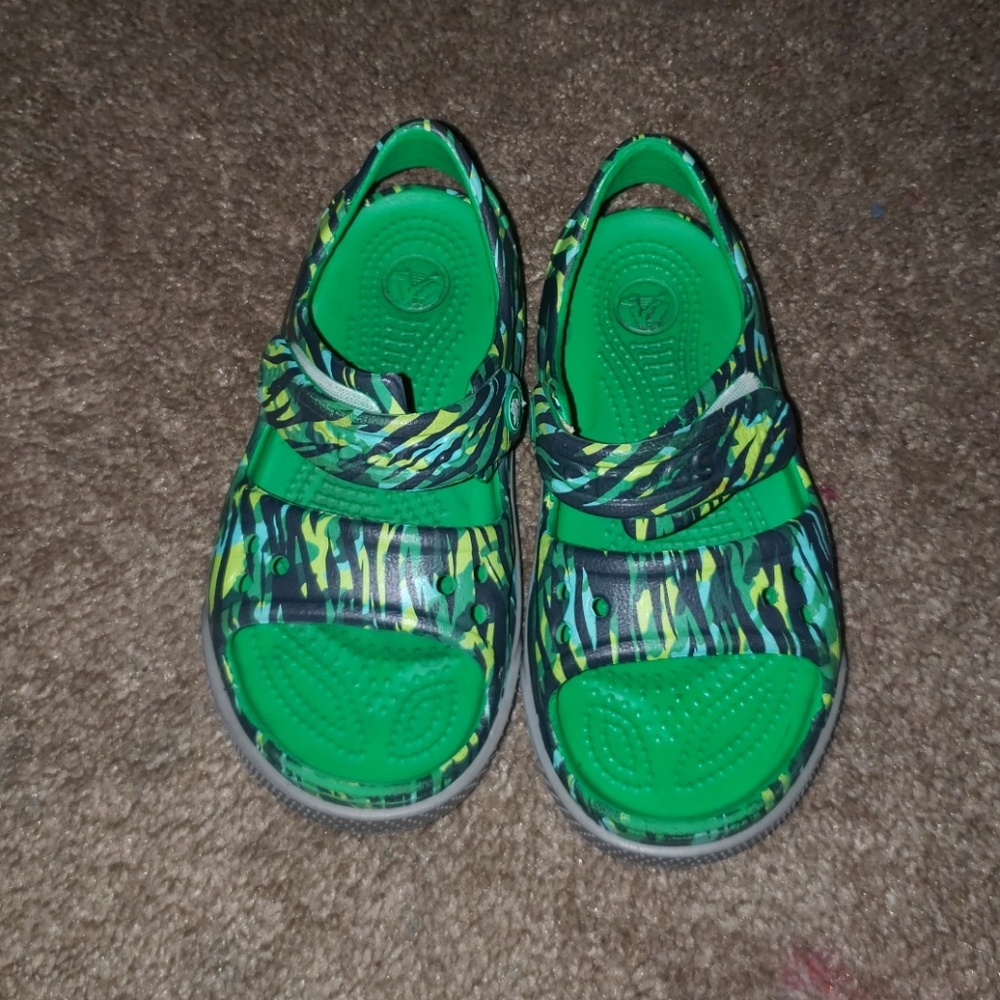 Toddler boy Croc sandals